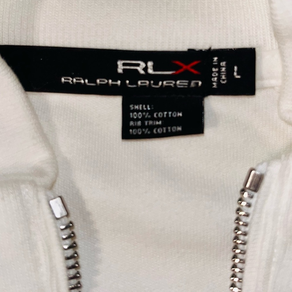 Ralph Lauren Performance Jersey Track Jacket RLX Sz L - Picture 3 of 8